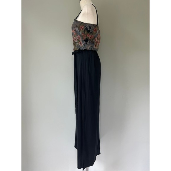 1970s Vintage Long Bohemian Maxi Dress | Matthew for Jo.Ed Sophisticates sz 10 - Picture 8 of 11